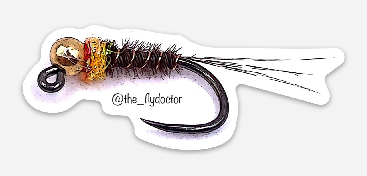 Frenchie Sticker – theflydoctor