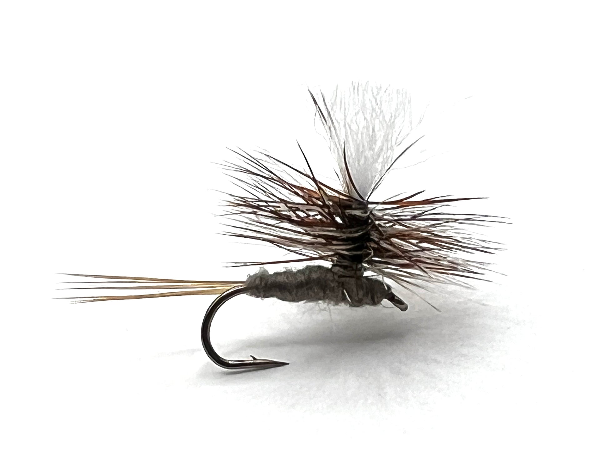 Fly Fishing Dry Flies 10 Different Dry Flies Size 14 Parachute Adams and  Othere
