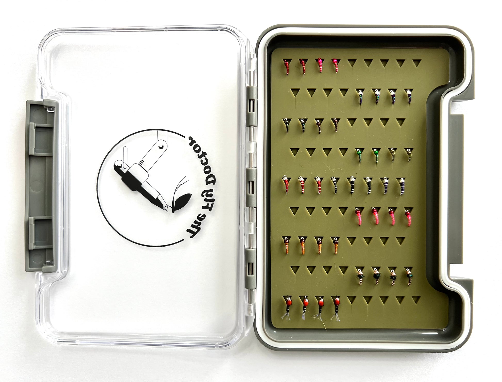 Small Silicone Slim Midge Fly Box – theflydoctor
