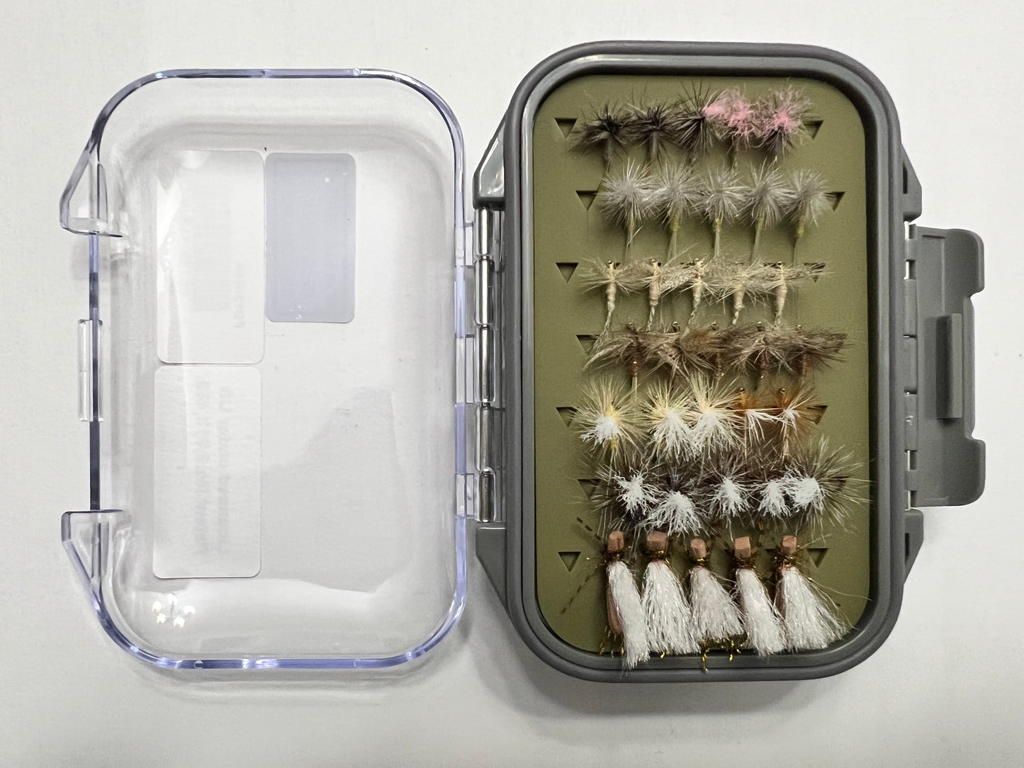 nymph and dry fly box