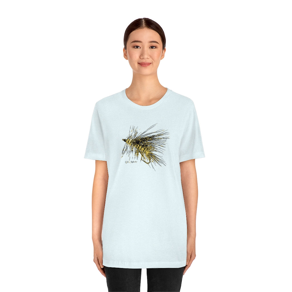 Yellow Stimulator Fly Fishing T-shirt