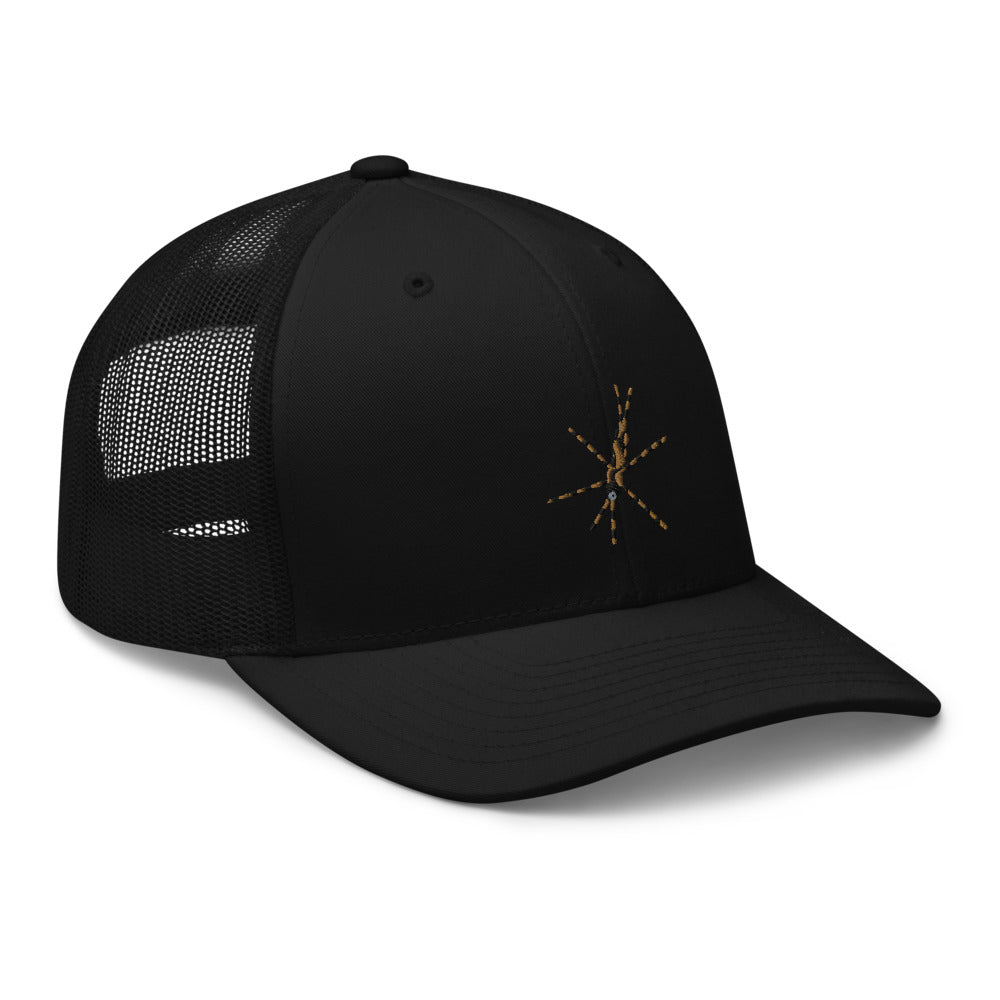 Unisex Adult Pats Stonefly Retro Trucker Hat | Yupoong 6606