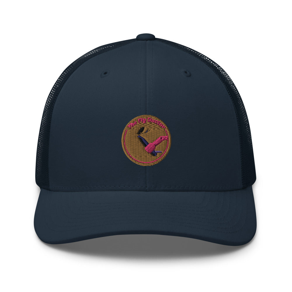 Unisex Adult Fly Doctor Logo Retro Trucker Hat | Yupoong 6606